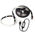 GlowWave Smart LED Strip Lights — 16.4ft RGB, App & Bluetooth Control