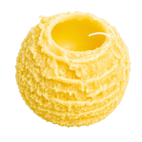 GlowWave MeltFlame Spiral Candle — Premium Handcrafted Aromatherapy Candle