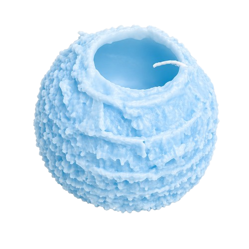 GlowWave MeltFlame Spiral Candle — Premium Handcrafted Aromatherapy Candle