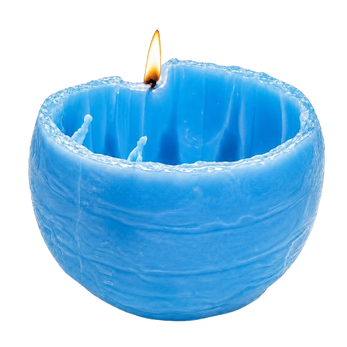 GlowWave MeltFlame Spiral Candle — Premium Handcrafted Aromatherapy Candle