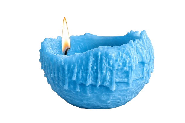 GlowWave MeltFlame Spiral Candle — Premium Handcrafted Aromatherapy Candle